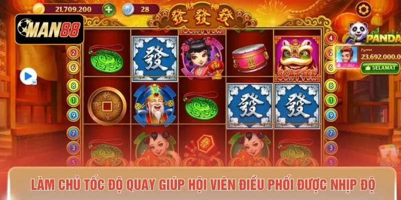 Làm chủ tốc độ quay giúp hội viên điều phối được nhịp độ